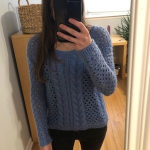 Light blue sweater